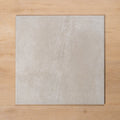 Burleigh Silver Matt Cushioned Edge Porcelain Tile 450x450mm - The Blue Space