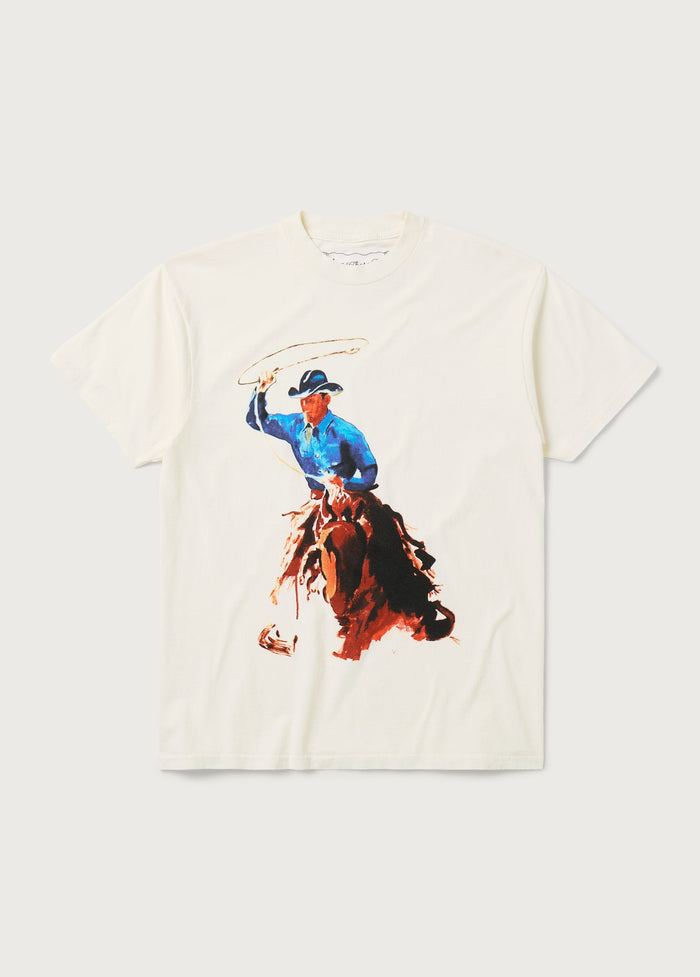 BURNS MUCH BRIGHTER TEE S/S - BONE