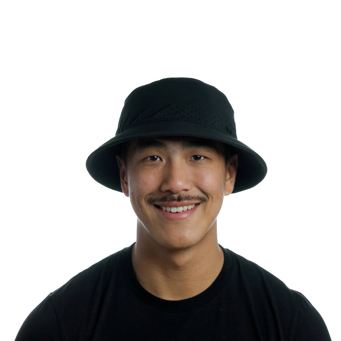 The model-image view of the melin Bucket Hat Caddy Hydro  in  Black