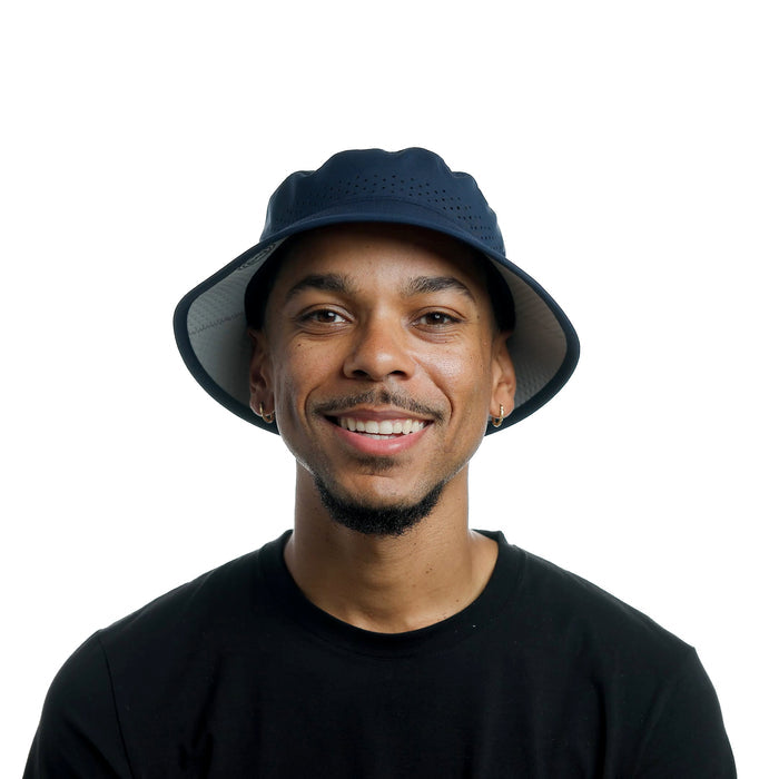 The model-image view of the melin Bucket Hat Caddy Hydro  in  Navy