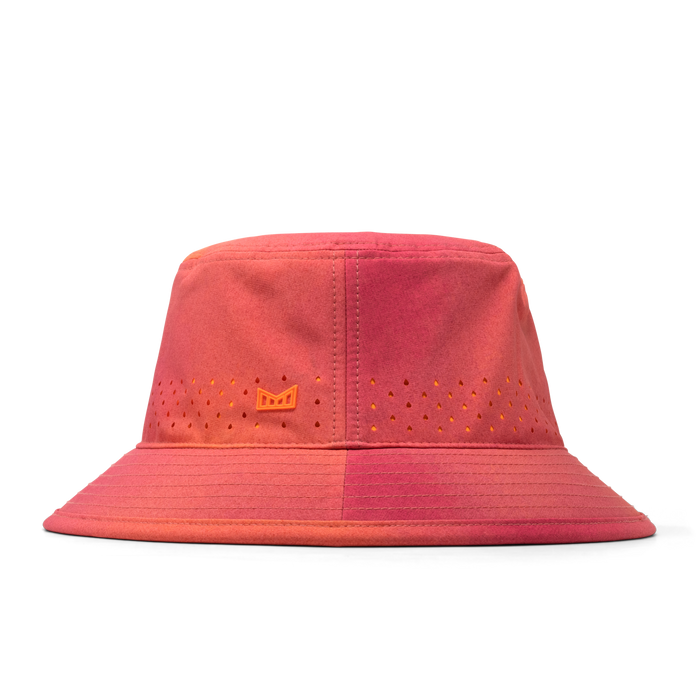 The side view of the melin Caddy Hydro  Bucket Hat in Sunset Aura