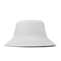 The front view of the melin Caddy Hydro  Bucket Hat in  White