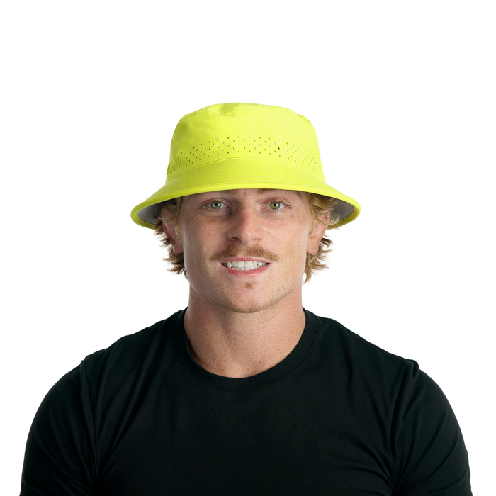 The model-image view of the melin Bucket Hat Caddy Links Hydro  in  Neon Yellow