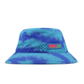 Melin Caddy Neon Tie Dye Hydro Bucket Hat in Electric Blue
