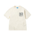 CALL MY LAWYER 3D T-SHIRT - BUTTER CREAM