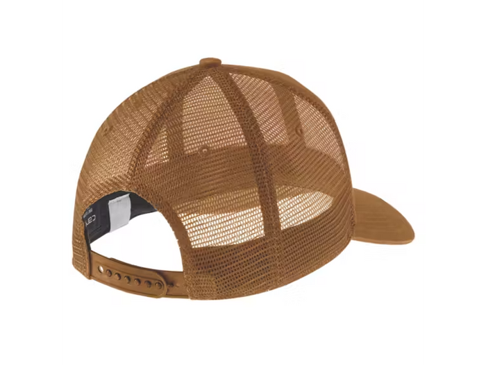 CANVAS MESH-BACK CAP - CARHARTT BROWN
