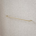 Caroma Contura II 820mm Single Towel Rail - Brushed Brass
