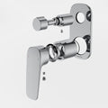 Caroma Contura II Bath/Shower Mixer with Diverter - Trim Kit - Chrome 849058C