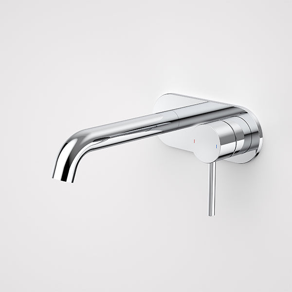 Caroma Liano II 175mm Wall Basin/Bath Mixer Plate Set Chrome - The Blue Space