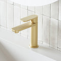 Caroma Luna Lead Free Basin Mixer Brushed Brass