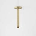 Caroma Luna Straight Arm 210mm Brushed Brass - The Blue Space