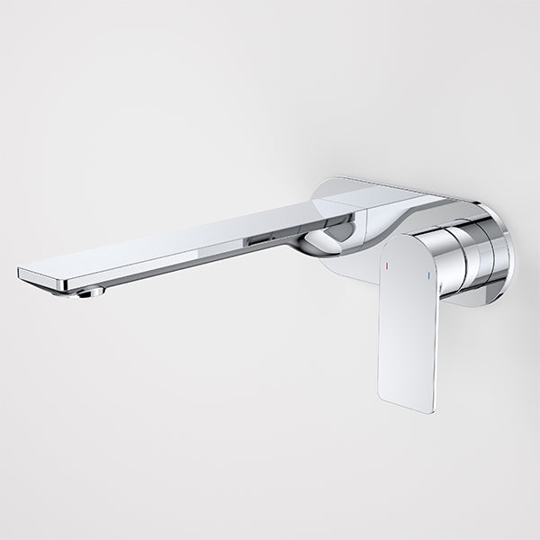 Caroma Urbane II 220mm Wall Basin/Bath Mixer Round Chrome - The Blue Space