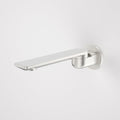 Caroma Urbane II 220mm Round Bath Swivel Outlet Brushed Nickel - The Blue Space