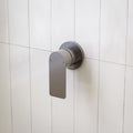 Caroma Urbane II Bath/Shower Mixer Round Plate Gunmetal - The Blue Space