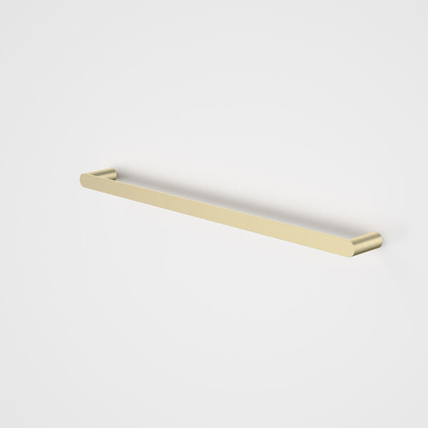 Caroma Urbane II Single Towel Rail 625 mm Brushed Brass  | The Blue Space
