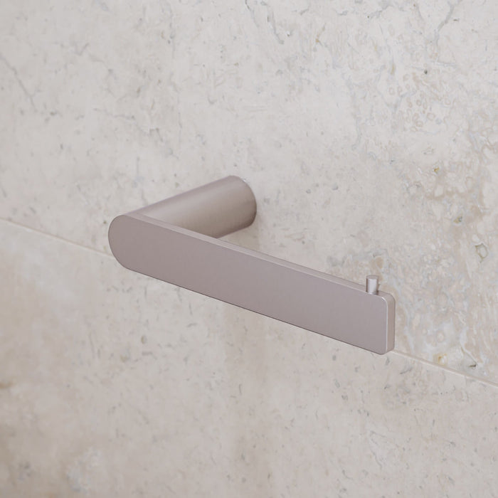 Caroma Urbane II Toilet Roll Holder Brushed Nickel - The Blue Space