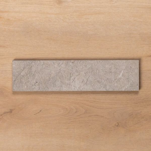 Casuarina Grey Honed Porcelain Tile 75x300mm - The Blue Space