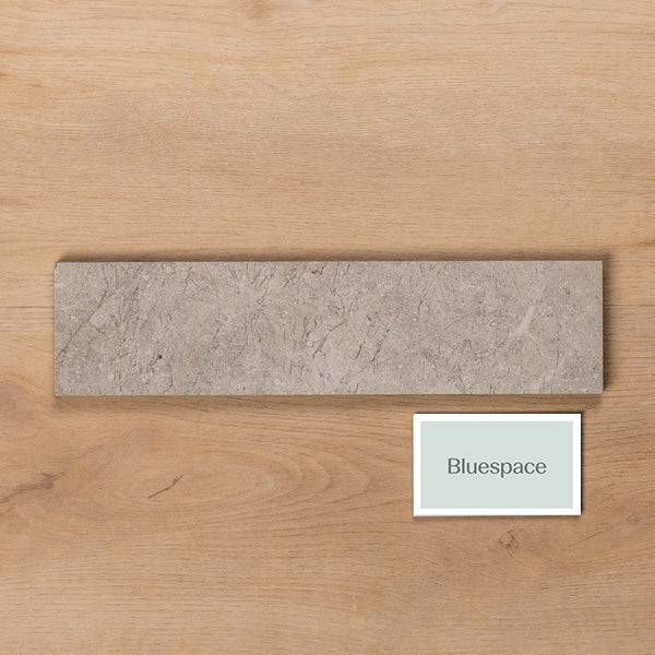 Casuarina Grey Honed Porcelain Tile 75x300mm - The Blue Space