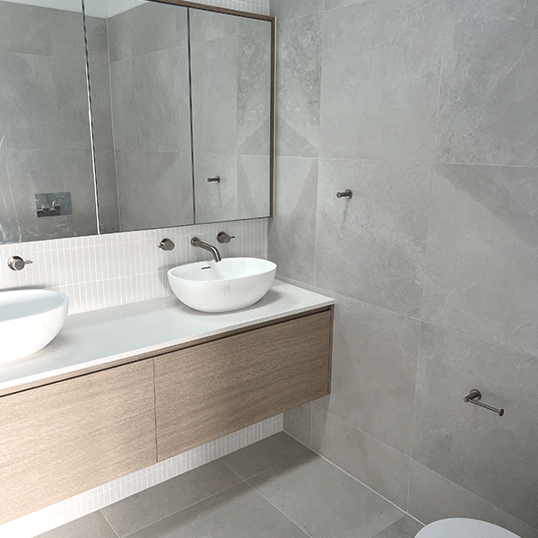 Casuarina White Honed Porcelain Tile 600x1200mm