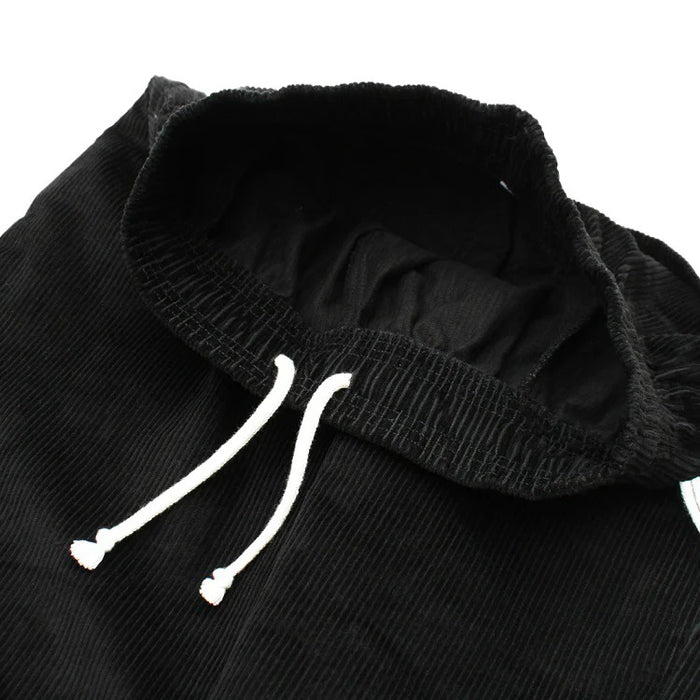 CHEF SHORT PANTS CORDUROY - BLACK