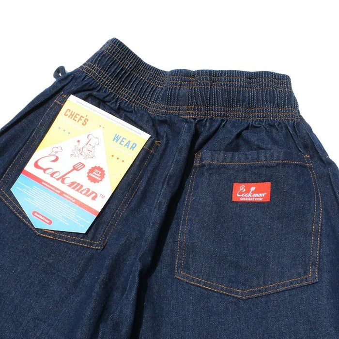 CHEF SHORT PANTS DENIM - NAVY