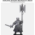 Cleric with Relic - Gallia | Highlands Miniatures
