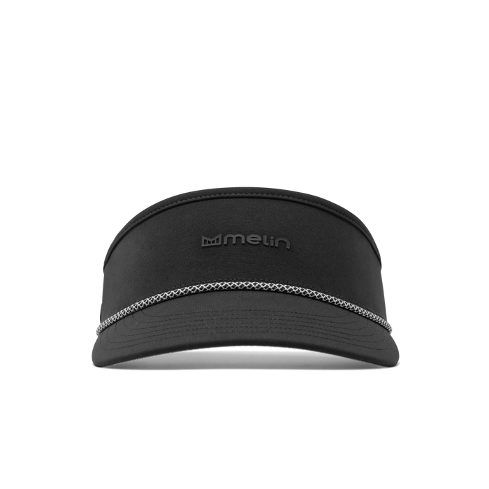 The front view of the melin Coast Hydro  Visor in  Black