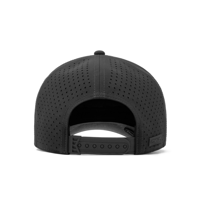 The back view of the melin Compass Hydro Vintage Fit in Black