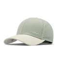 The front, angled view of the melin Compass Hydro Vintage Fit in Misty Trails