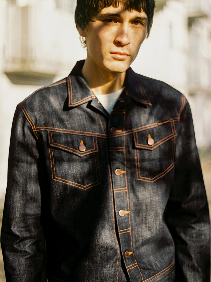 Conny Denim Jacket - Dry Streaky