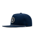 The angled view of the Melin Split Crushed Fit Coronado Anchor Hydro hat