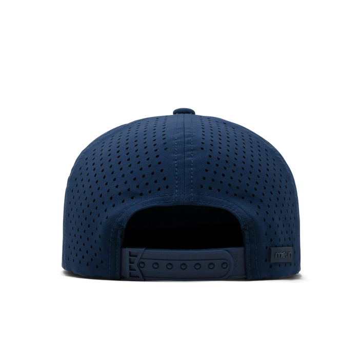 The back view of the Melin Split Crushed Fit Coronado Anchor Hydro hat