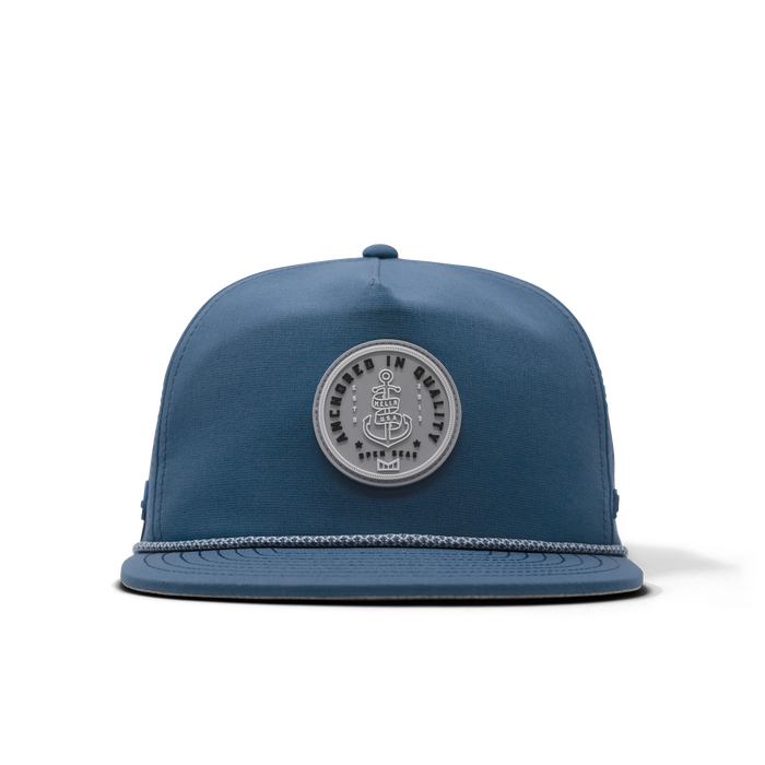 The front view of melin's Coronado Anchored Hydro - Steel Blue