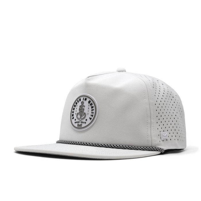 The angled view of melin's Coronado Anchored Hydro - White