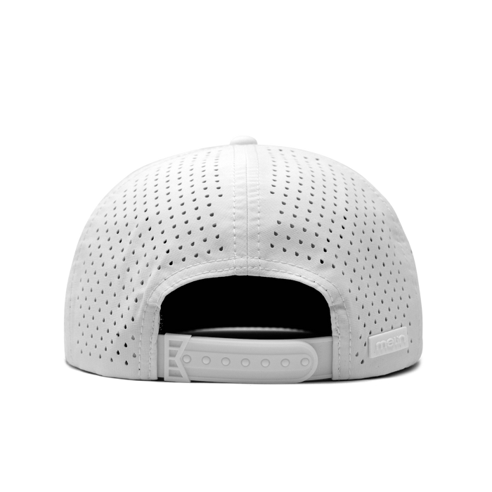 The back view of melin's Coronado Anchored Hydro - White