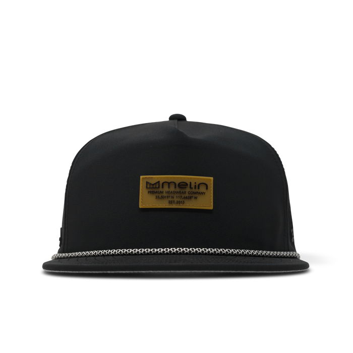 The front view of melin's Coronado Brick Hydro - Black / Gum