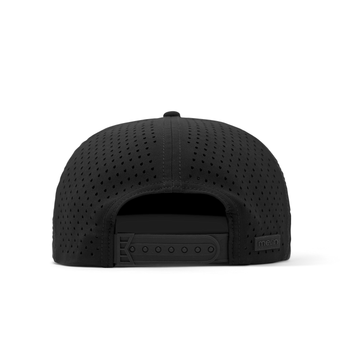 The back view of melin's Coronado Brick Hydro in Black