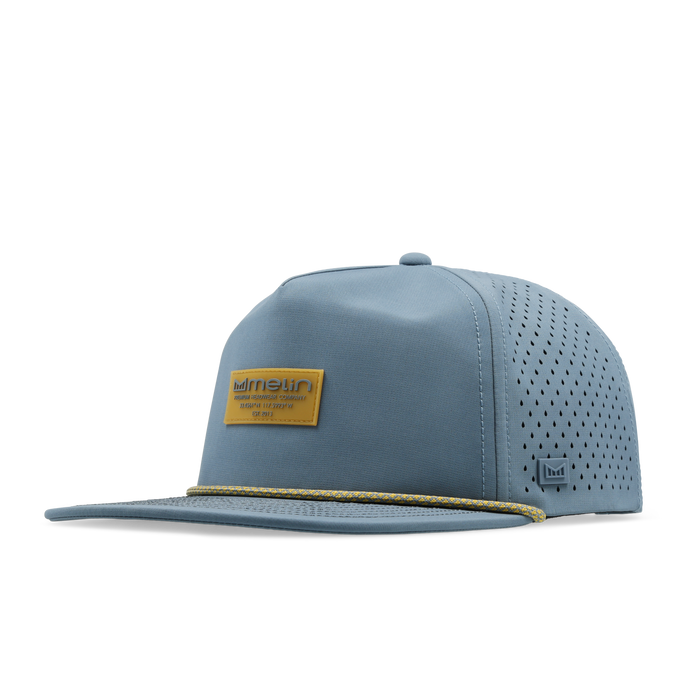 melin Coronado Brick Hydro Blue Stone Gum snapback hat