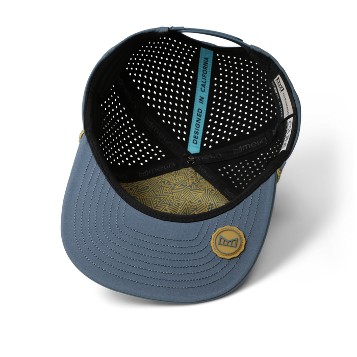melin Coronado Brick Hydro Blue Stone Gum snapback hat