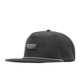 The front, angled view of melin's Coronado Brick Hydro in Heather Charcoal