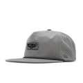 The front, angled view of melin's Coronado Brick Hydro in Heather Grey