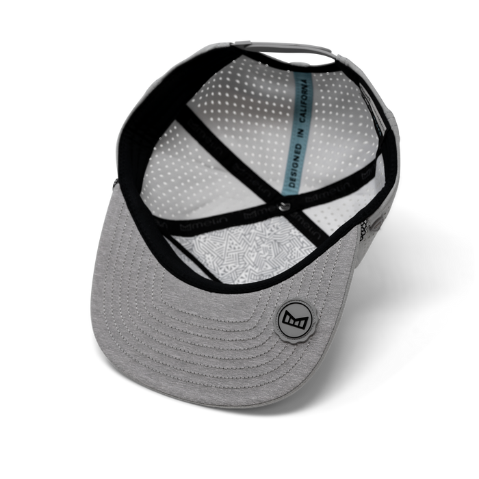 The inside view of melin's Coronado Brick Hydro in Heather Grey