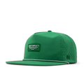 The angled view of melin's Coronado Brick Hydro - Kelly Green