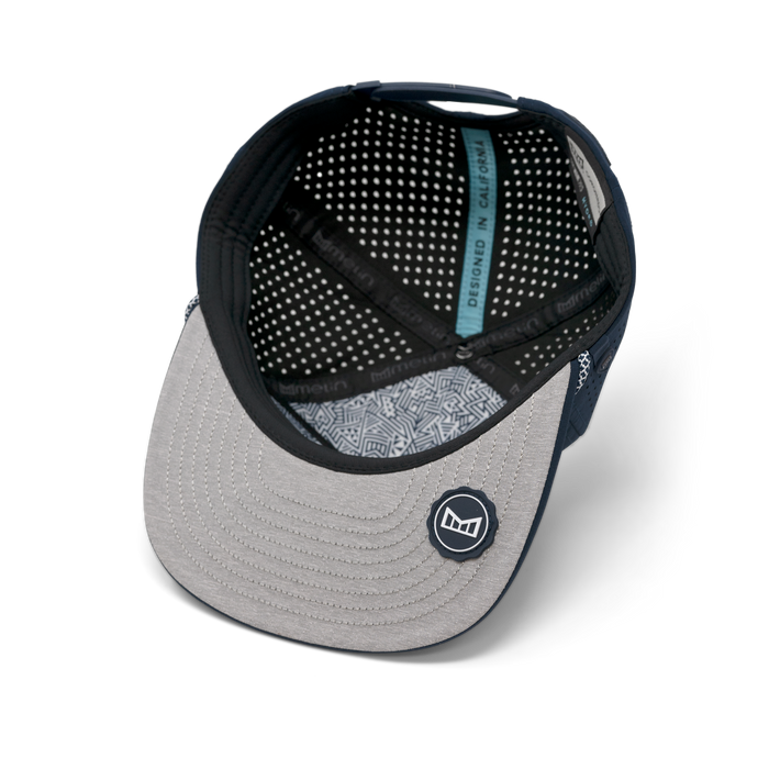 The inside view of melin's Coronado Brick Hydro in Navy