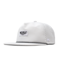 The front, angled view of melin's Coronado Brick Hydro in White