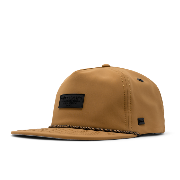 The angled view of melin's Coronado Brick Infinite Thermal - Peanut Butter