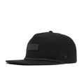 The front, angled view of the melin Coronado Brick Thermal  Split Crushed Fit in Black