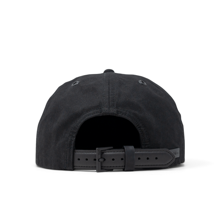 The back view of the melin Coronado Brick Thermal  Split Crushed Fit in Black