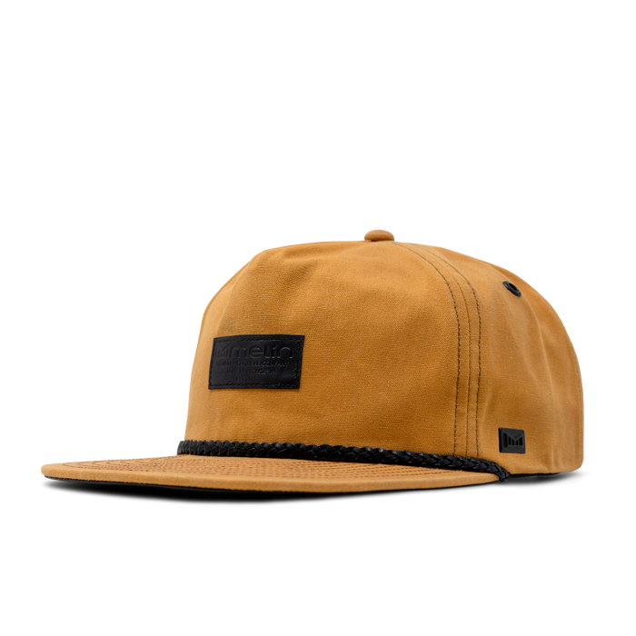 The angled view of melin's Coronado Brick Thermal - British Khaki