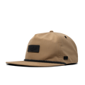 The front, angled view of the melin Coronado Brick Thermal  Split Crushed Fit in Khaki